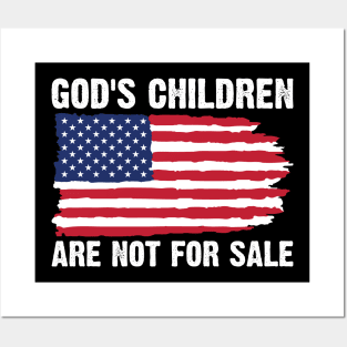 God's Children Are Not For Sale Funny Quote Posters and Art